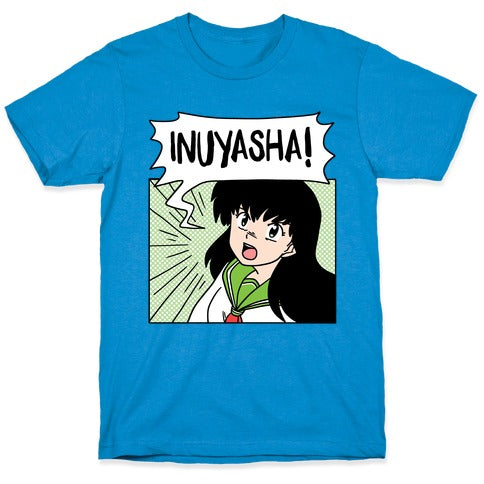 Kagome Screaming InuYasha (1 of 2 pair) T-Shirt